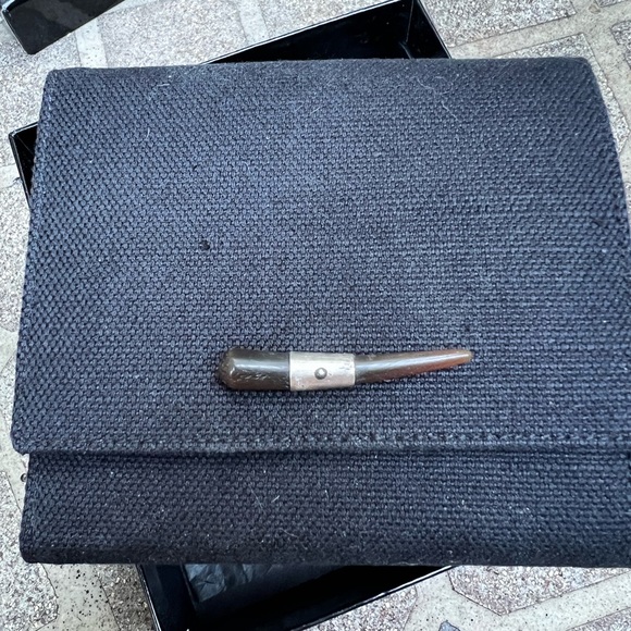 Rare Y2K NIB Yves Saint Laurent Rive Gauche Mombasa Wallet - Picture 1 of 7